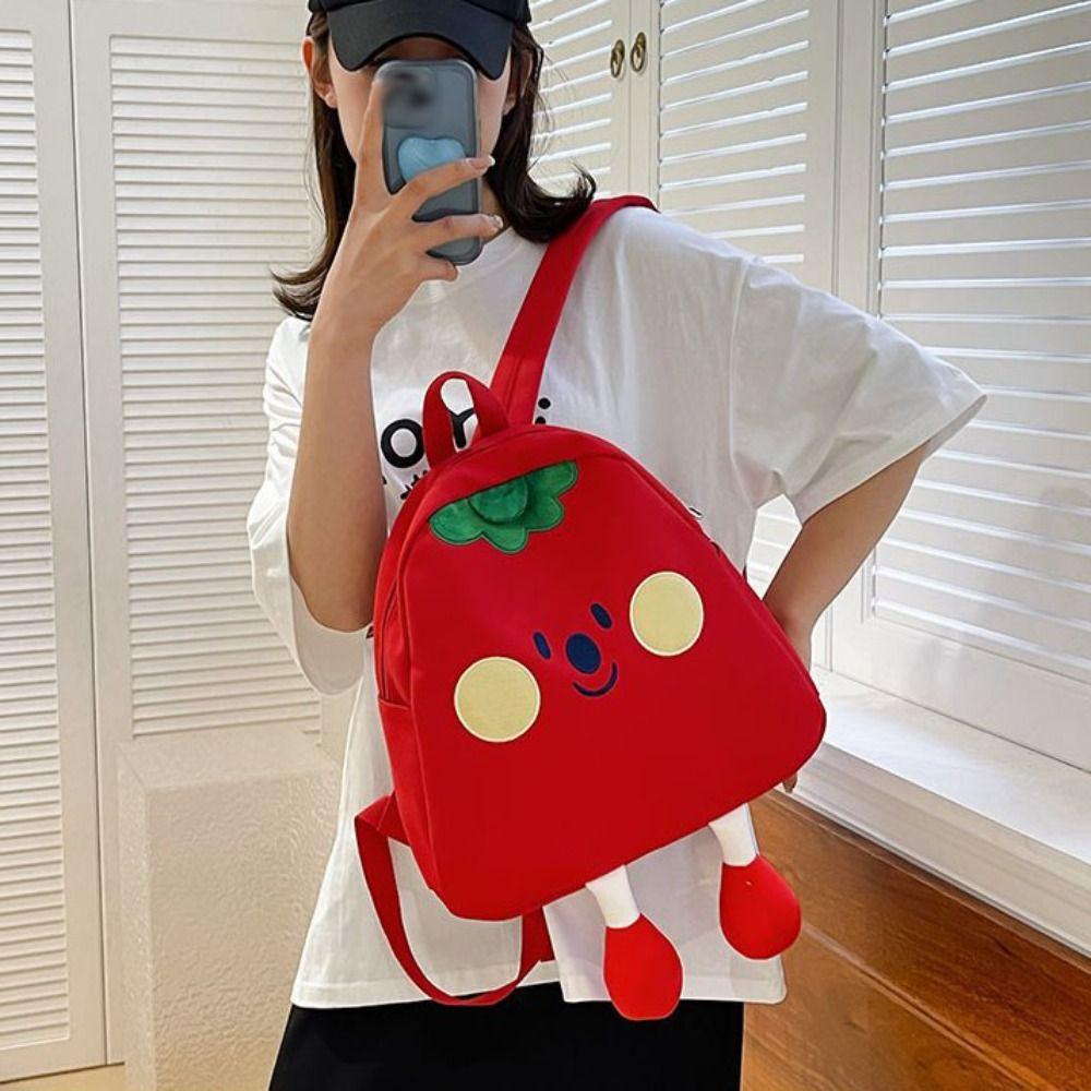 Cartoon Design School Backpack New Style Kawaii Cartoon Backpack  For Girl Students