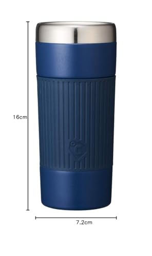 Doshisha Tumbler 260ml, Freezing Tumbler that cools to below freezing point, ON℃ZONE (Ondozone) Vacuum Insulated, Navy, OZFT260SNV