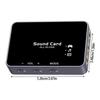 Professional Portable Sound Card Type C Docking Station With Virtual 7.1 Surround For PC Laptop And Mobile Devices
