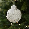 Sequin Christmas Ornament Rhinestone Rhinestone Christmas Ornament Pearl Christmas Ornament Lightweight For Window Display