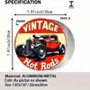 Vintage Metal Tin Sign Retro Garage Decor Man Cave Art Gas Oil Advertising Poster