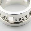 Used TIFFANY&Co. Ring 1837 Element EU#51.5 Silver925 7.9g Silver Accessories