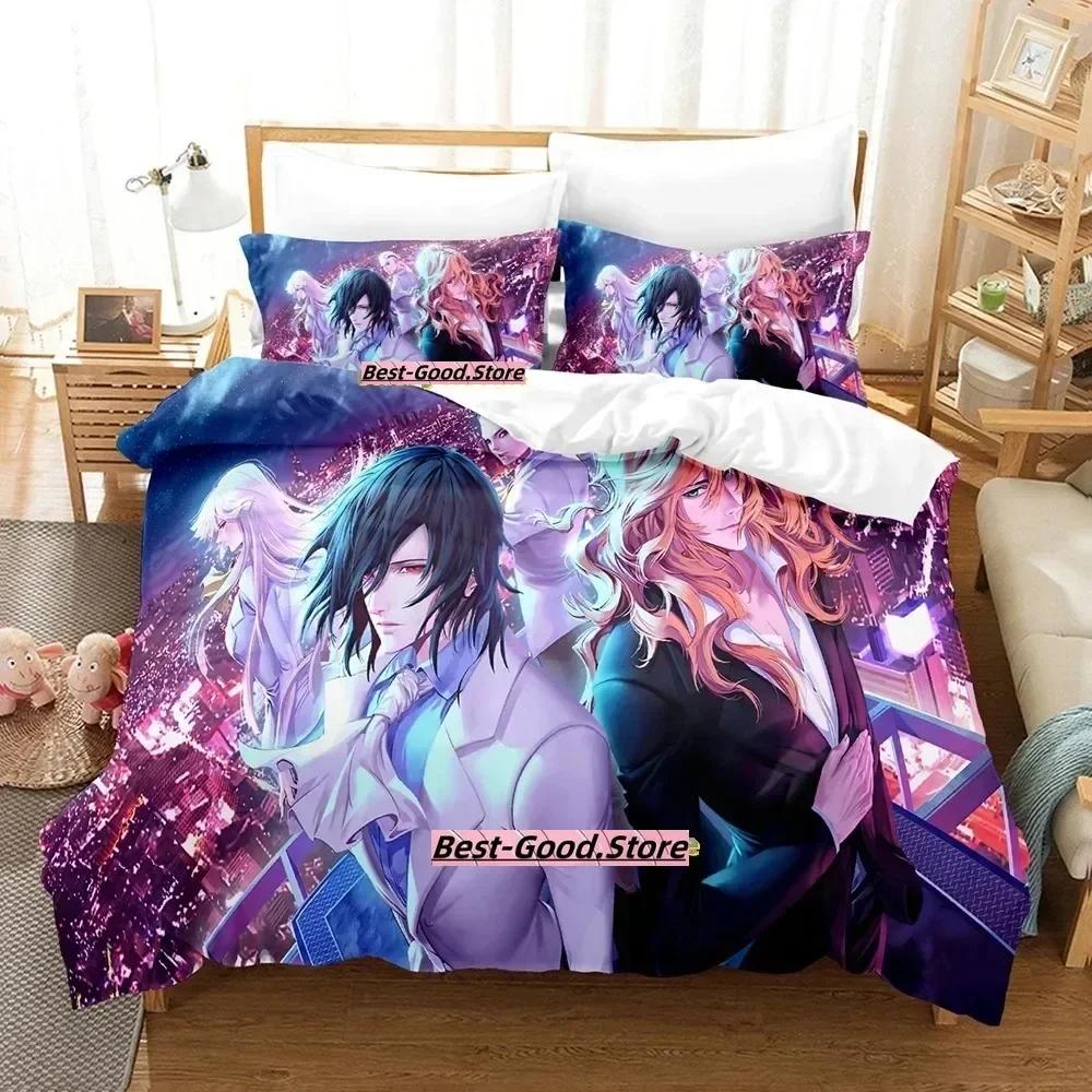3D-Druck Anime Bettwäsche-Set Noblesse Aufdruck Bettbezug Kissenbezug Bettwäsche-Set Leinenlaken Bettdeckenbezug Voll Queen King Size