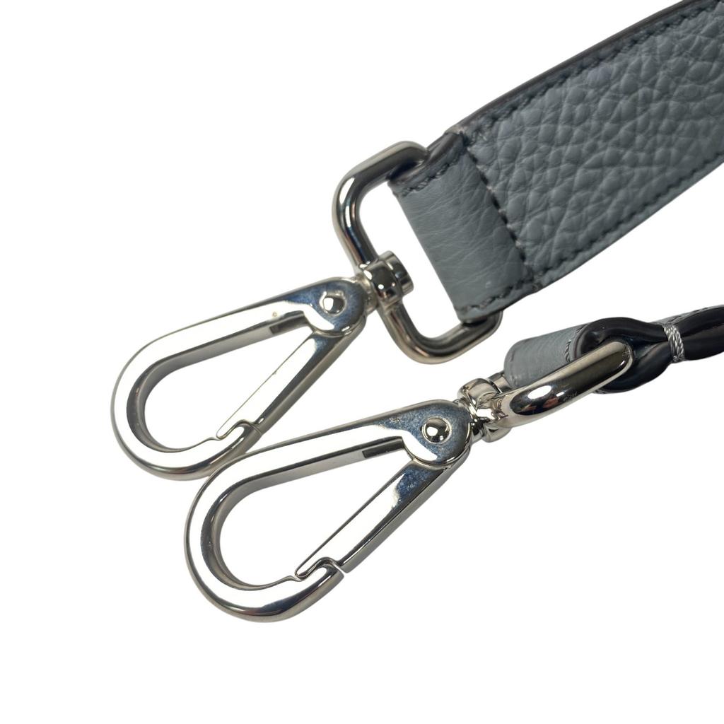 Gebrauchtes FENDI-Armband graues Leder Damen