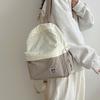 Schoolbag Japanese backpack women's new casual Korean version contrasting color junior high school student travel small backpack high school student 