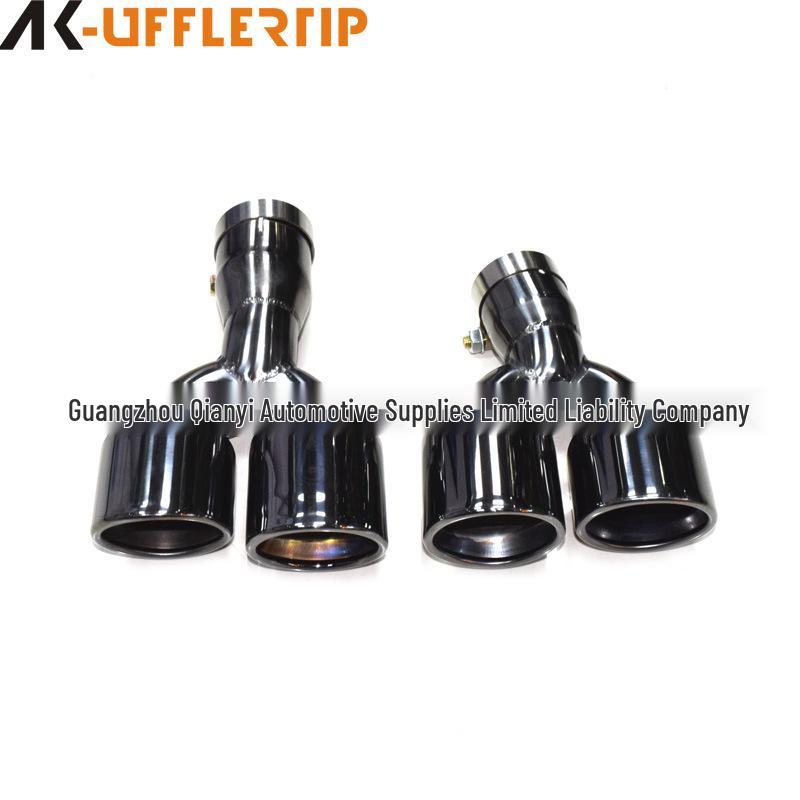 BMW X3 (2018-2020) Exhaust Pipe Mod: Four-Outlet Carbon Fiber Stainless Steel Tailpipe