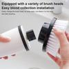 2 Modes Electric Cleaning Brush Waterproof Deep Cleaning Brush Handheld Floor Washing Brush for Tiles Pots Bathroom Car Interior