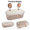 No Drill Suction Organizer Box Perfectly Designed to Hold Various Toiletries While Maintaining a Clean Environment