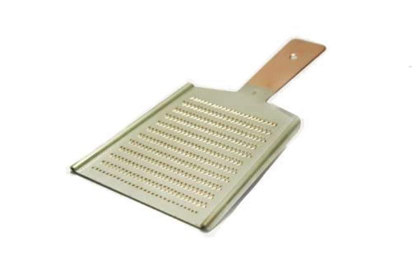 Oya Seisakusho Flat Grater Single-Sided (M) золотой