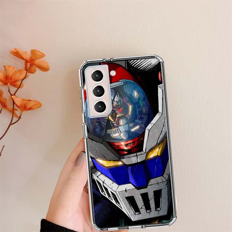 Manga Mazinger Z Anime Phone Case For Samsung S24 FE Galaxy S22 S25 Ultra S25 Edge S21 S23 FE S20 S10 Plus Cover Shell Coque Cle