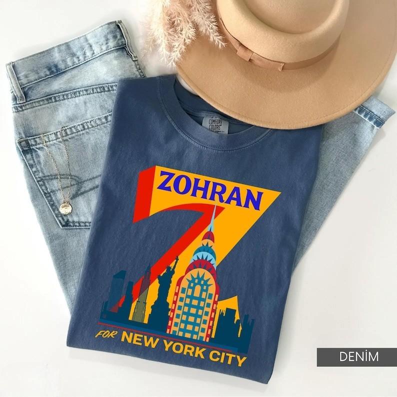 Comfort Colors® Zohran Mamdani Tee Zohran for Mayor of New York Tee Vote Zohran XXXXL