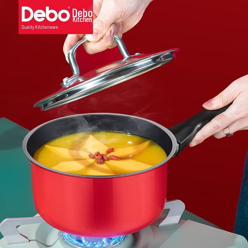 Debo Himalaya 18cm Stainless Steel Milk Pot