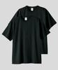 Peulinteuseuta [2Pack] 16-Count Oe High Grade Rib Binding Short Sleeve T-Shirt