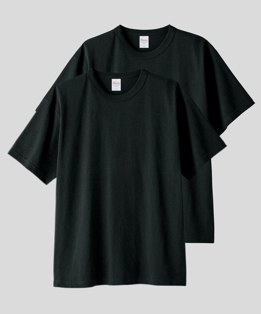 Peulinteuseuta [2Pack] 16-Count Oe High Grade Rib Binding Short Sleeve T-Shirt