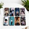 J-Jujut-su K-Kaisen O-Okkotsu Y-Yuta-OY Phone Case Black Silicone Soft For Samsung Galaxy A73,A72,A71,A70,A53,A52,A51