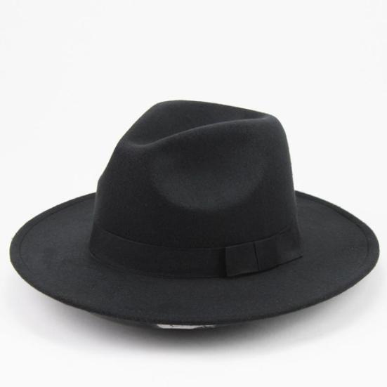 Mifelio Fedora Hats for Men Women Vintage Wide Hat with Belt Buckle Adjustable Outbacks Hats Classic Fedora Hat Khaki One Size