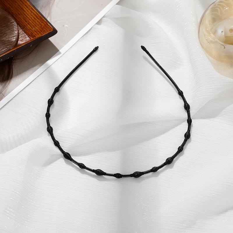 AISHG Non-slip Wash Wave Hair Bands for Women Invisible Movement Tide Simple Back Headwear Korean Hairband Girl Hair Accessories