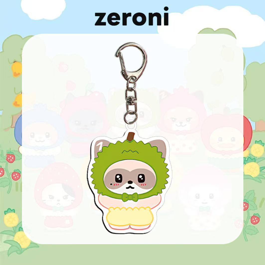 ZB1 Cartoon Fruit Acrylic Keychain - Shen Quanrui Bag Charm by Zeroni Merchandise