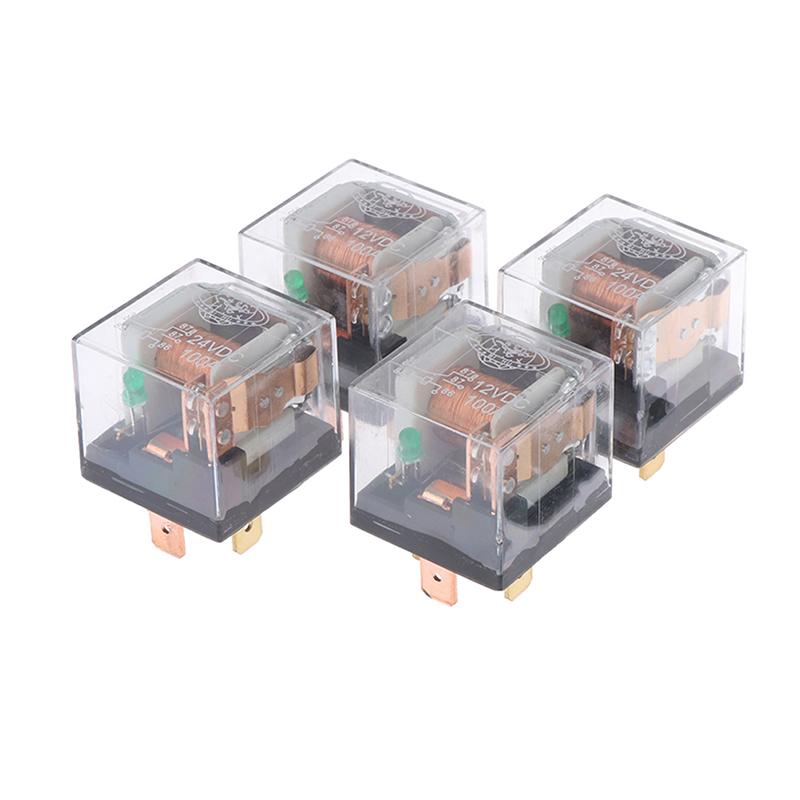Waterproof Automotive Relay 12v/24v 100a 4pin/5pin Spdt Control Car Relays