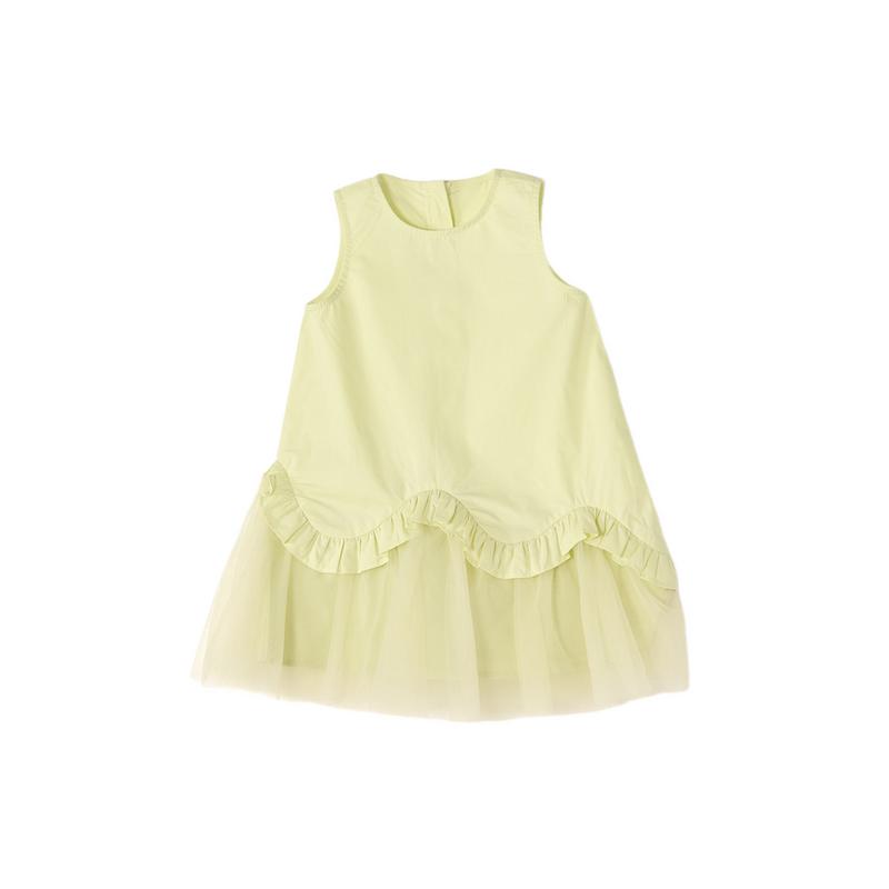 Korean Mesh Skirt - Baby Sleeveless Girls' Summer Dress