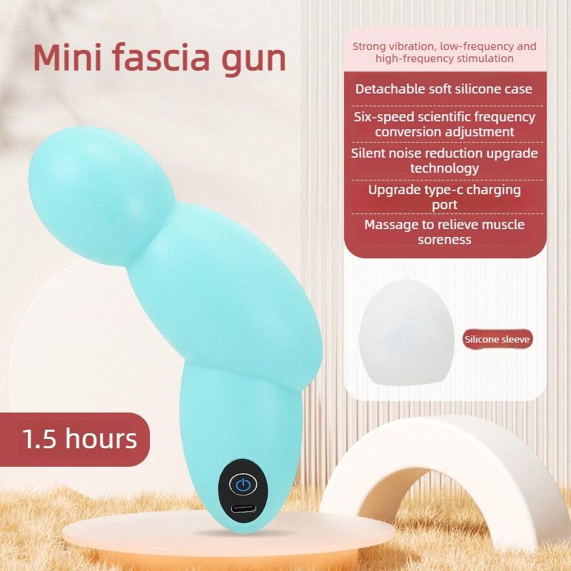 6-speed Portable Muscle Fascia Massager Fitness Muscle Relaxation Vibration Massage Machine Electric Cervical Massager