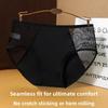 Women Summer New Leopard Print Personality Temptation Sexy Semi Transparent Mesh Ice Silk Seamless Triangle Briefs