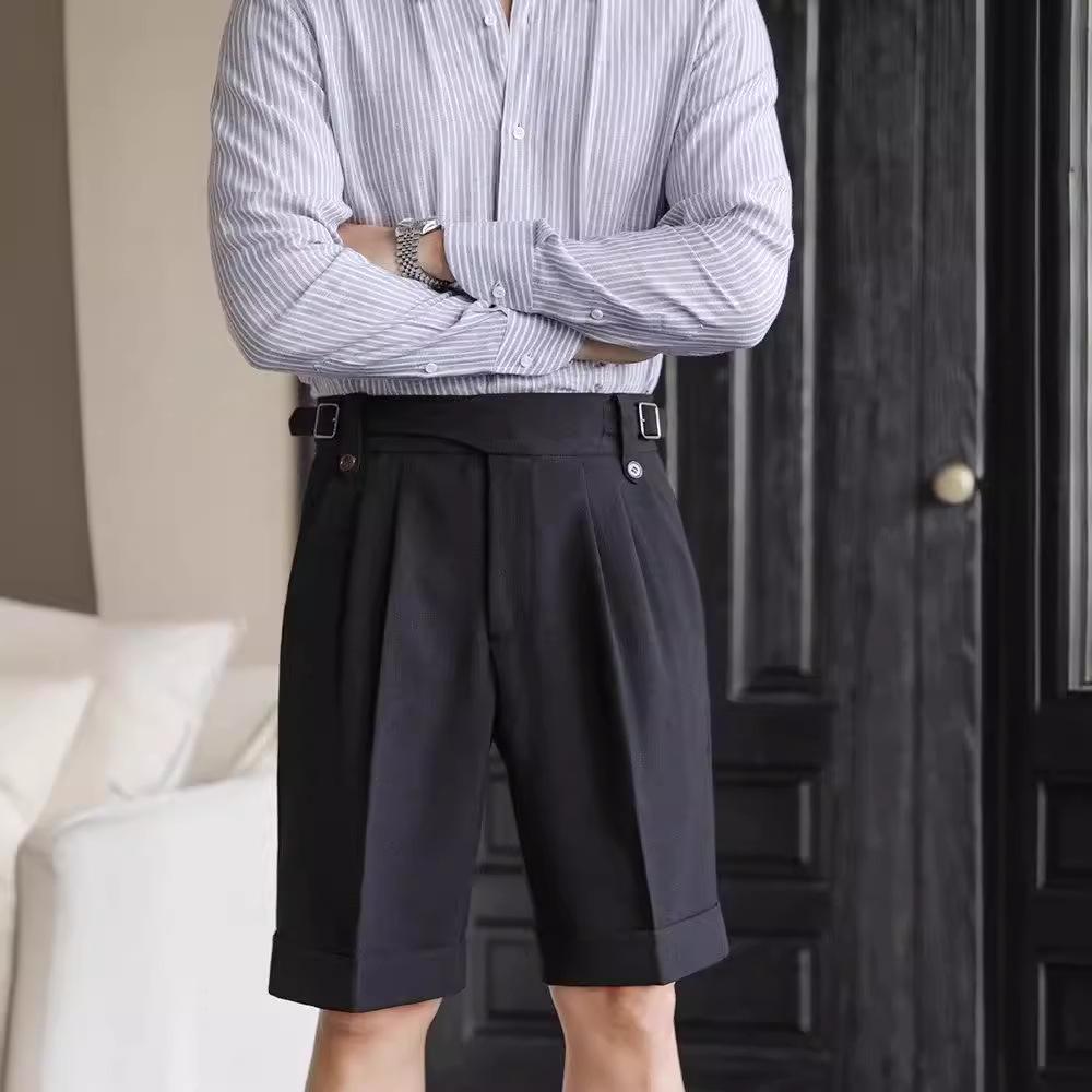 Men's Trendy Summer White Japanese-Style Stretch Shorts
