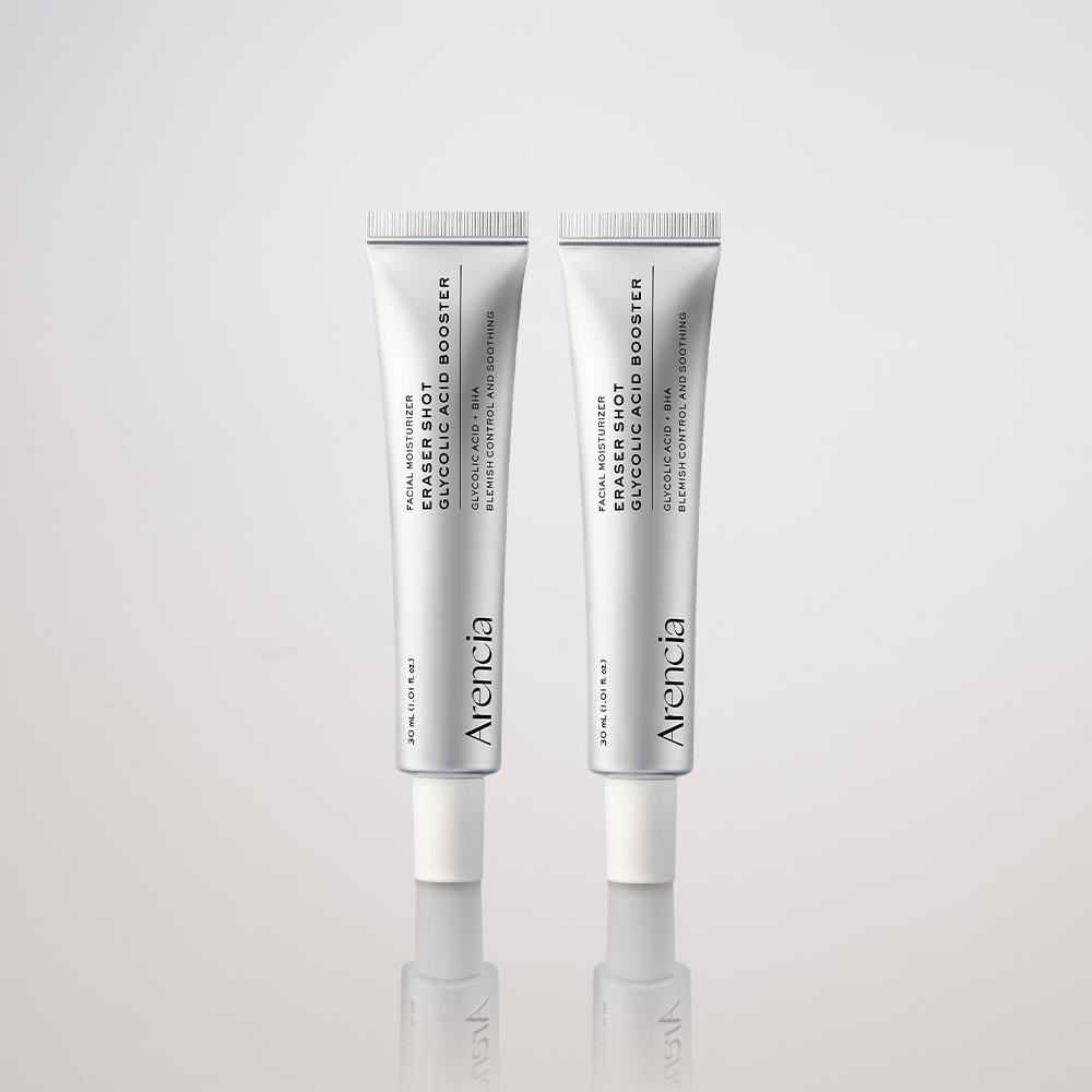 Arencia Eraser Shot Бустер с гликолевой кислотой 30 мл (2pcs) - Обновляющий пилинг, корейский 30ml (2pcs)