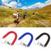 Spring Coil Stretchy Keychains Retractable Elastics Keychains Spirals Keyring
