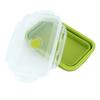 Student Silicone Lunch Box Silicone Collapsible Lunch Box Food Storage Container Set(800ml)