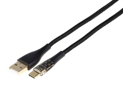 WAYME Microfiber Braided Charging and Sync Cable, 120cm, USB > USB-C, Max 30W