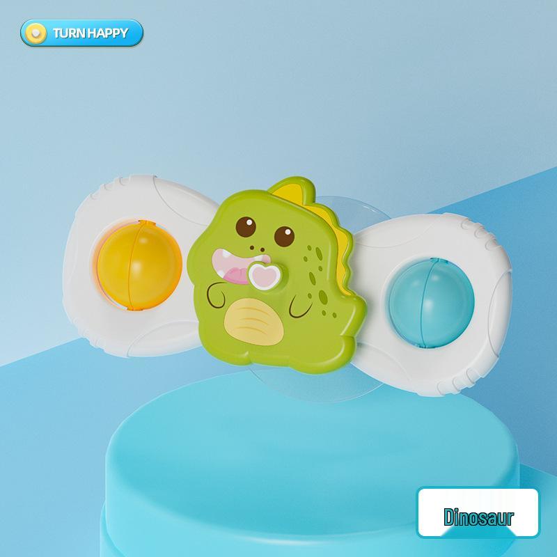 

Игрушка-спиннер для купания малыша - Присоска, погремушка в виде животного и вращающаяся игра