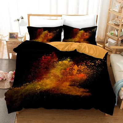 Dropship Bedding Set Western Housse De Couette Microfiber Fabric Duvet Cover Sets Pillowcases California King Bed Comforters New