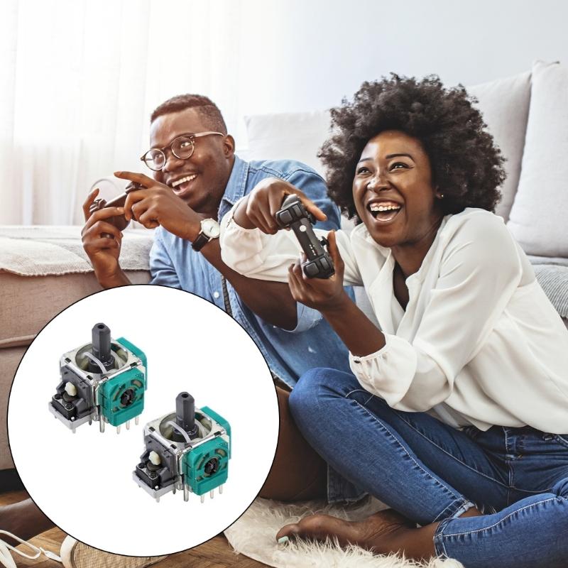 1 Pair Joysticks / Analog Caps for Wireless Game Controller Replacement Accessories Joystick 3D Thumb Stick Repair Part