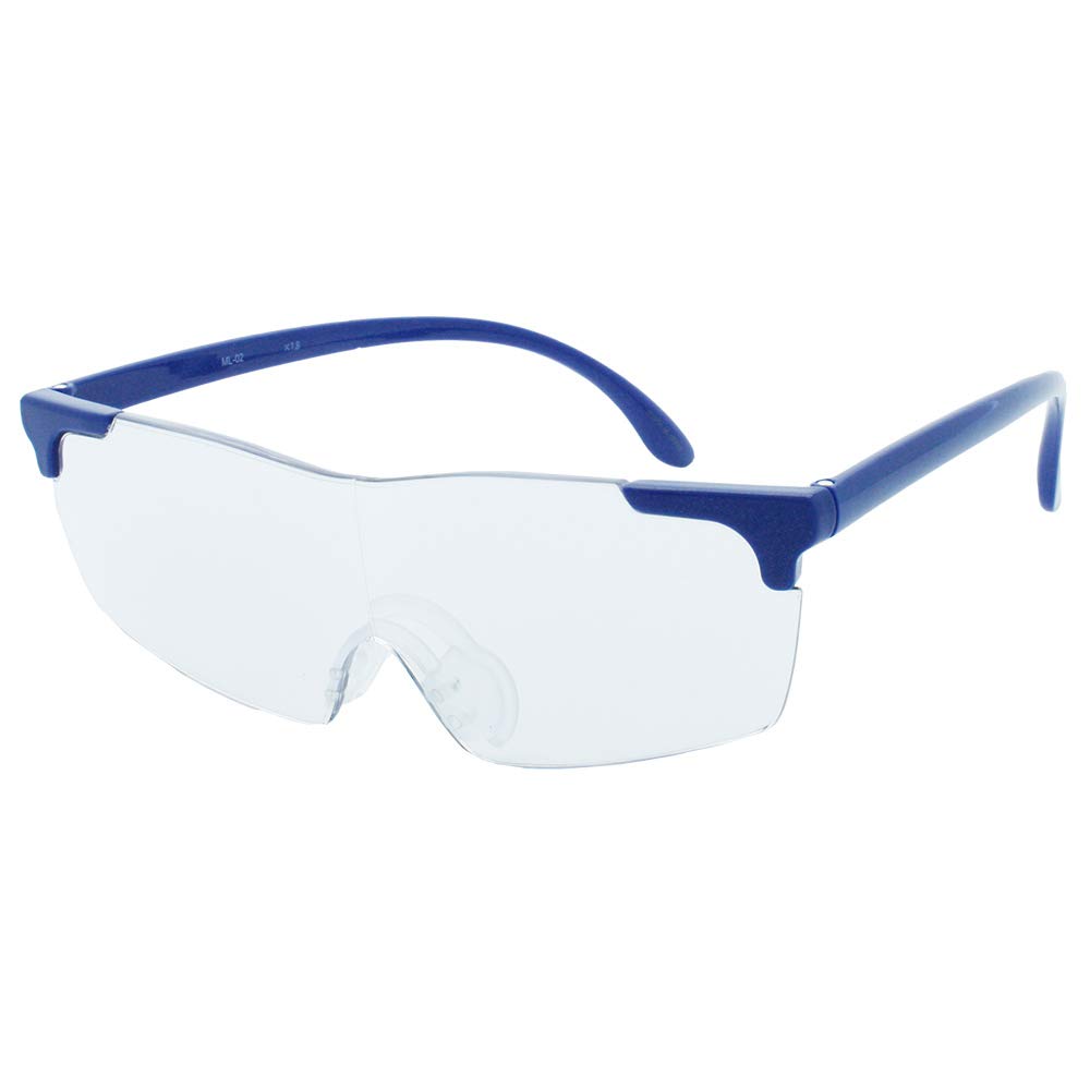 

Slim 1.6x1.8x Magnifying Glass with Drawstring Cloth Bag (1.6x, Navy)