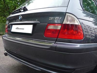 BMW 5 E39 Kombi CHROME tira Cromo flap Tuning