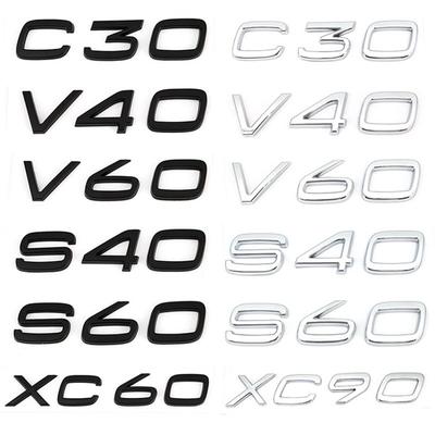 3D AWD T3 T5 T6 T8 Logo Emblem Badge Decal Car Sticker for C30 V40 V60 S40 S60 XC60 XC90 XC40 S80 S90 S80L S60L Car Stying