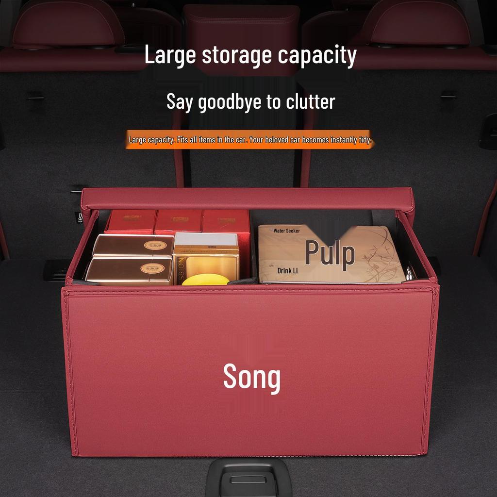 BYD Song Plus/Pro/L EV/Max Car Trunk Storage Box