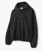 Wool Henry Hoodie Charcoal