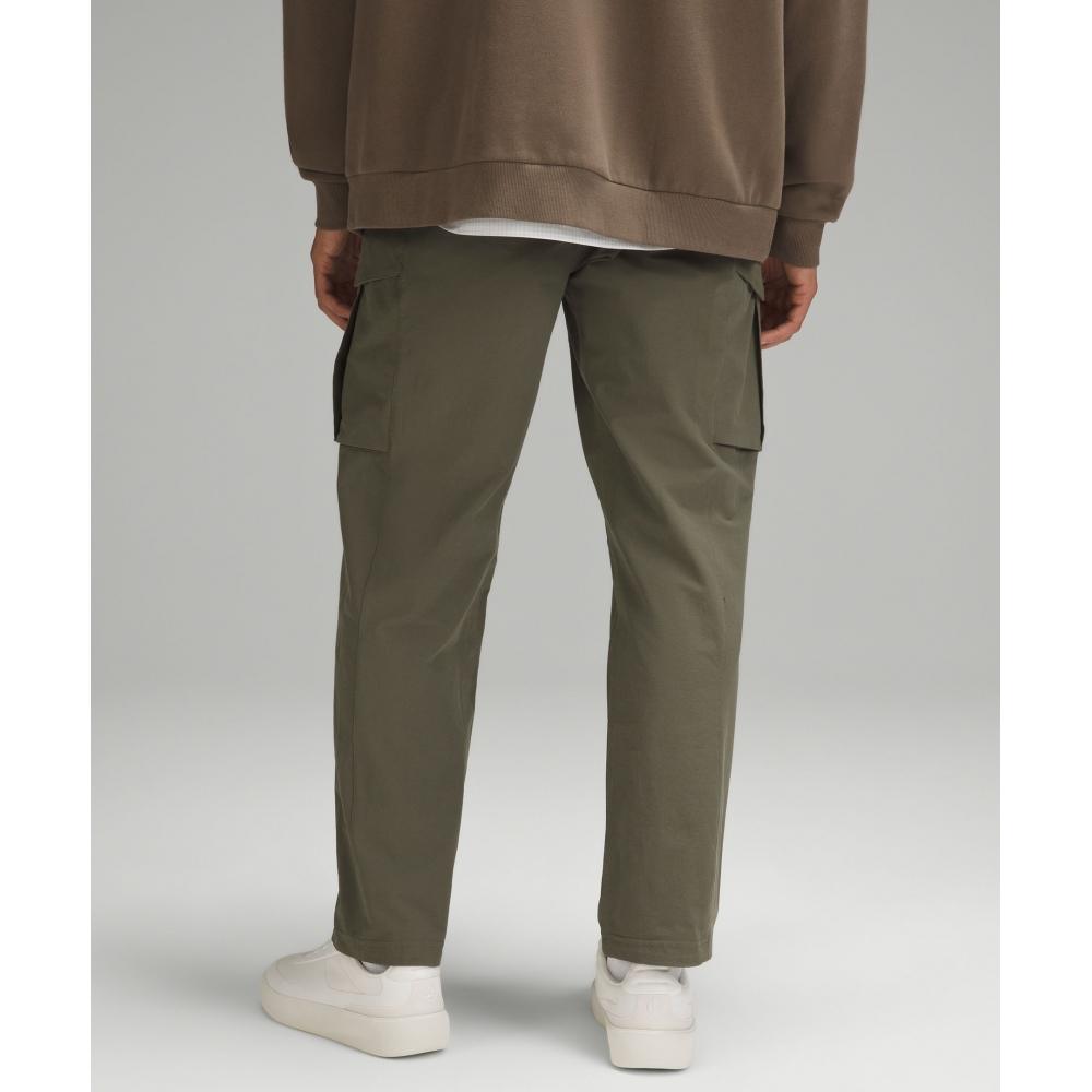 Lululemon Stretch Cotton Versatwill Relaxed Fit Cargo Pant Army Green