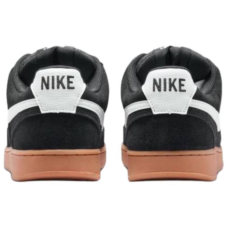 Nike Court Vision Low Black Gum Unisex Sneakers Gum-Medium-Brown White IO7727-001