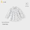 Tongtai Girls' Lyocell-Blend Long-Sleeve Casual Blouse