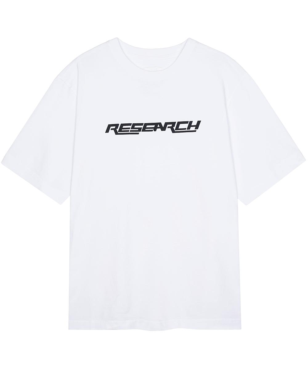 Fdr Research Logo Basic Short Sleeve White S