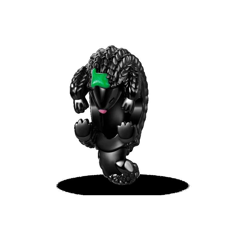 925 Sterling Silver Spring New Animal Beads Fit for Original Bracelet Jewelry Making Butterfly Firefly Chameleon Charms