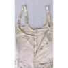 Cross-Lace Zipper Body Shaper with Slimming Control Straps