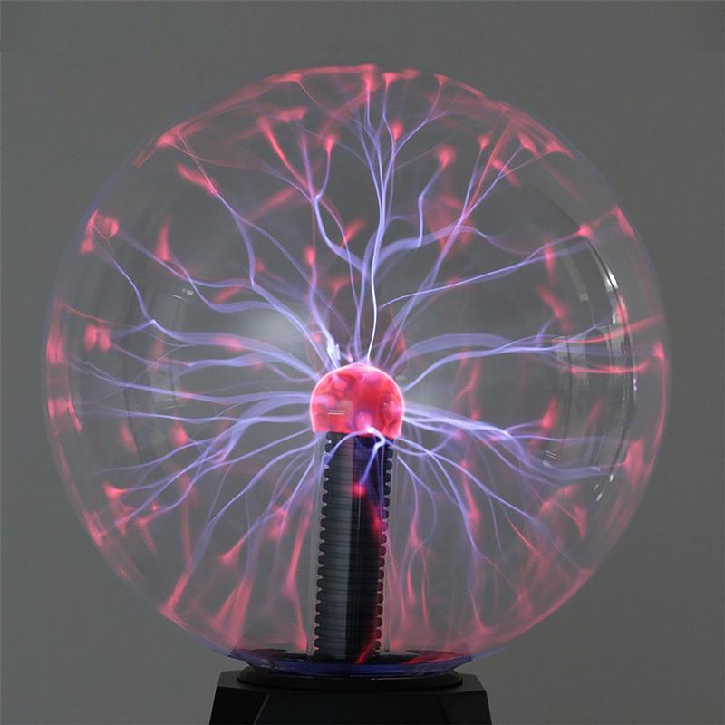 Magic Plasma Ball Lamp USB Electrostatic Touch Sensitive Atmosphere Night Light Novelty Lamp Kids Birthday Christmas Gift