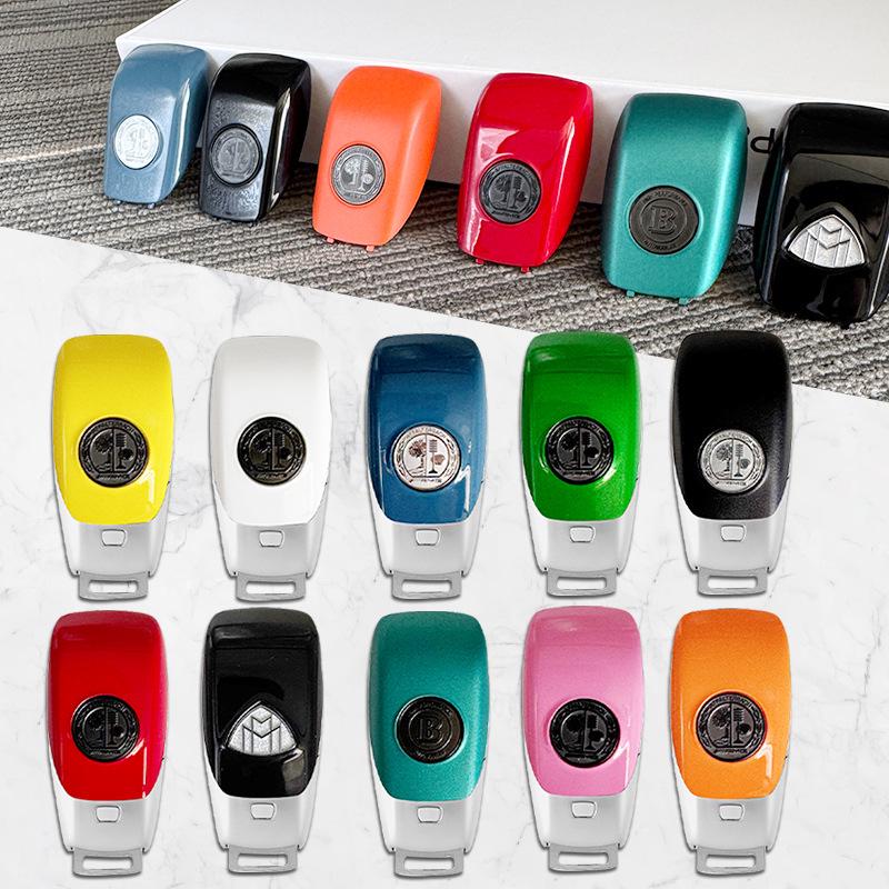 Mercedes-Benz Key Replacement Back Cover for A-Class, E-Class, C-Class, S-Class, G-Class, GLC, GLS, GLE - Painted & Frosted Finish.