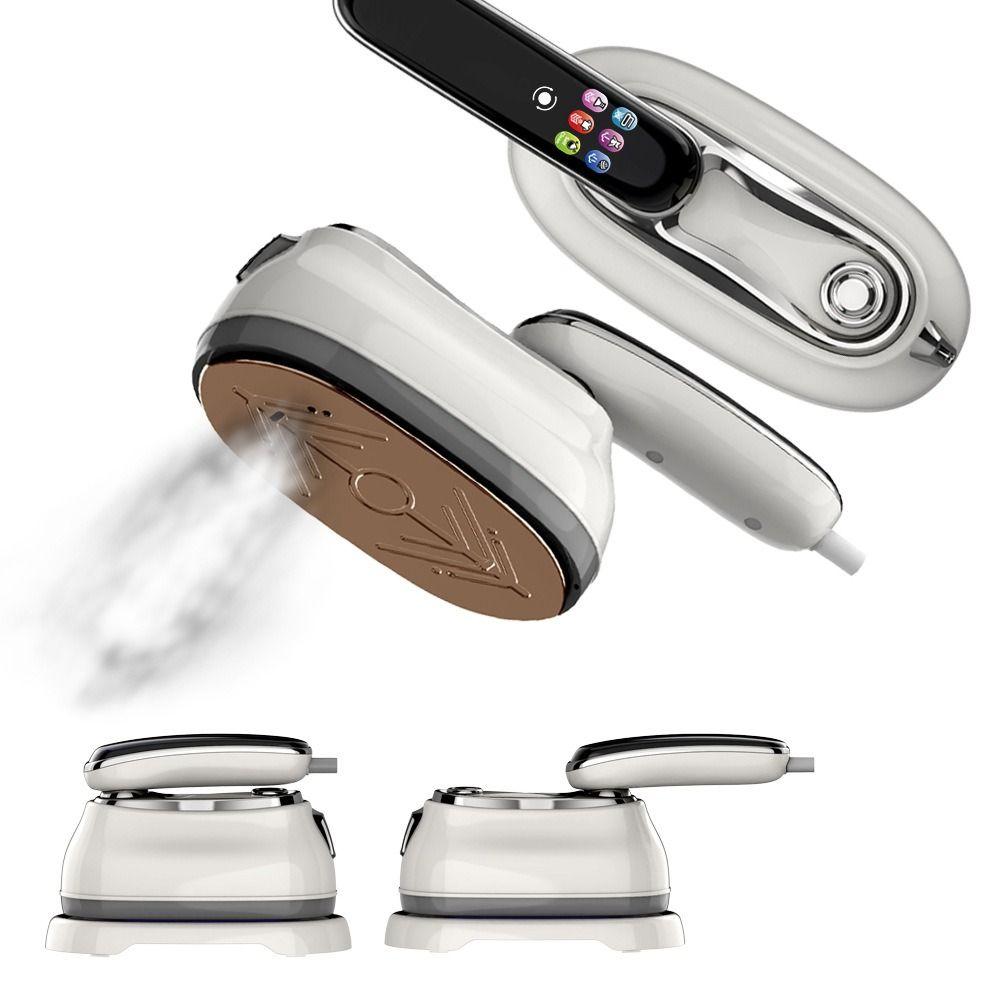 Handheld Steam Iron Portable Travel Steamer Iron 2-In-1 Steamer  For Clothes