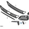 BMW 5 Series G38 LCI Fog Light Trim 51118747845/51118747846