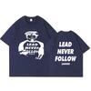 Rapper Chief Keef Lead Never Follow Leaders T Shirt Men Women Fashion Vintage T-shirt Cotton Casual Soft Oversized T-shirts